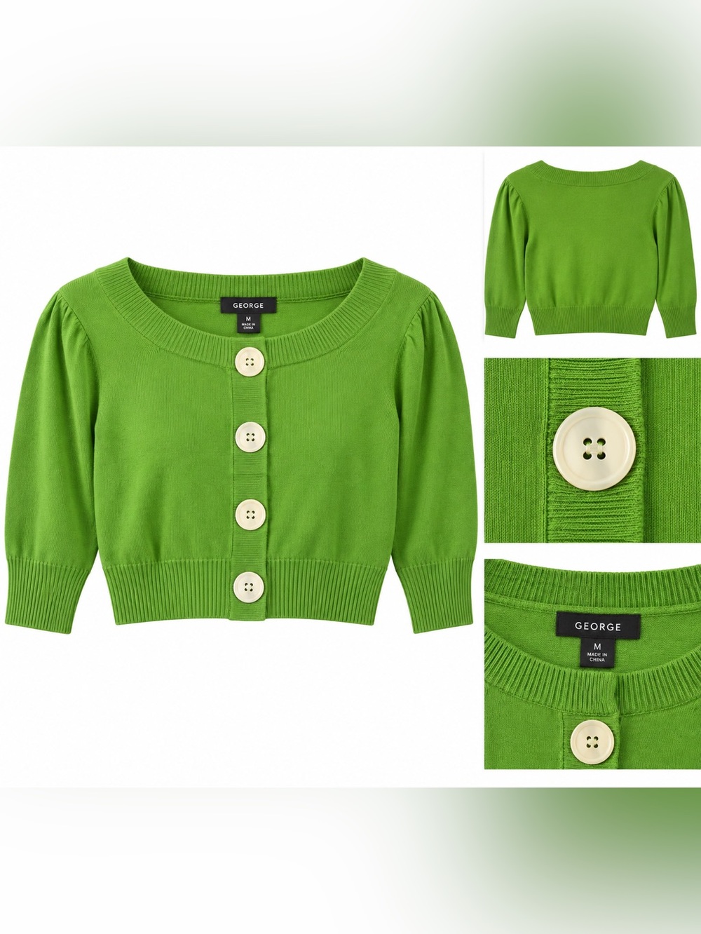 George Green Button-Up Sweater
